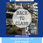 GVSU Surplus Store Open Hours on September 14, 2016